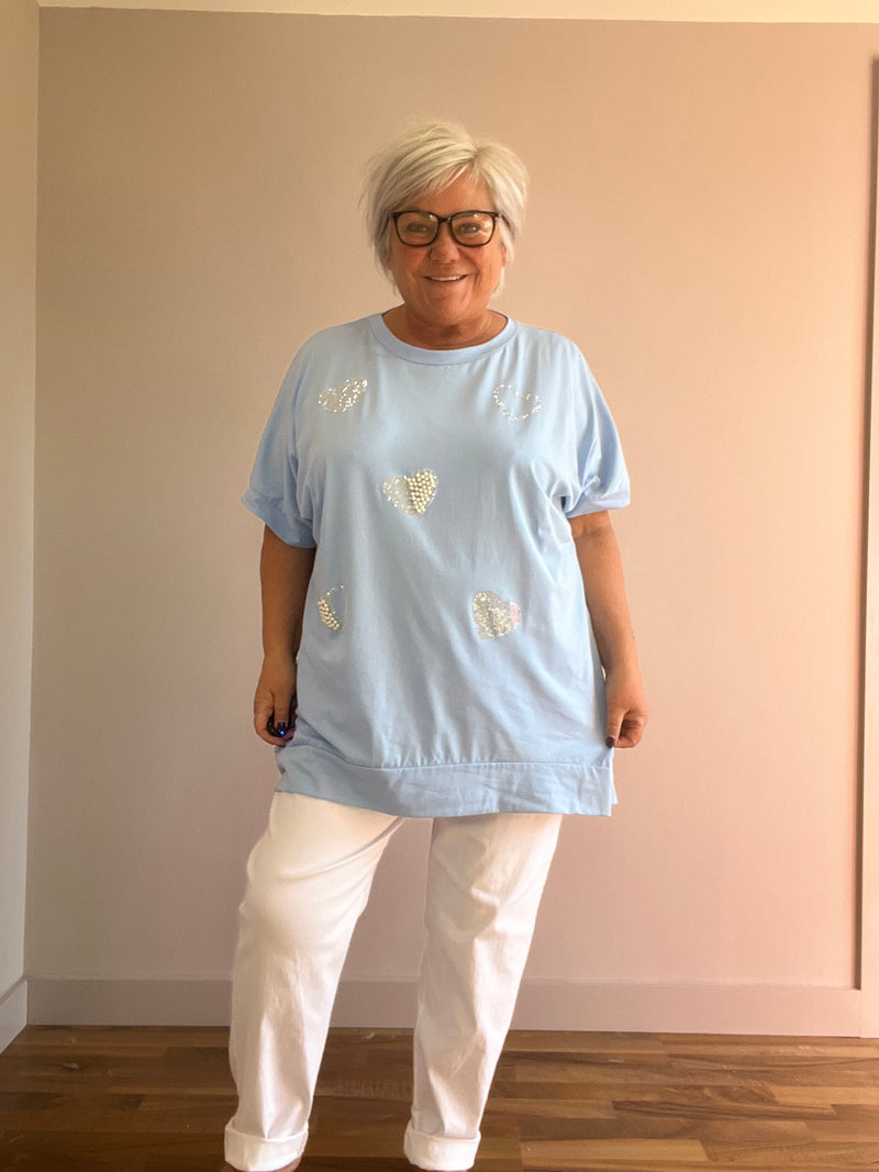 Heart pearl/dimonte T -Shirt