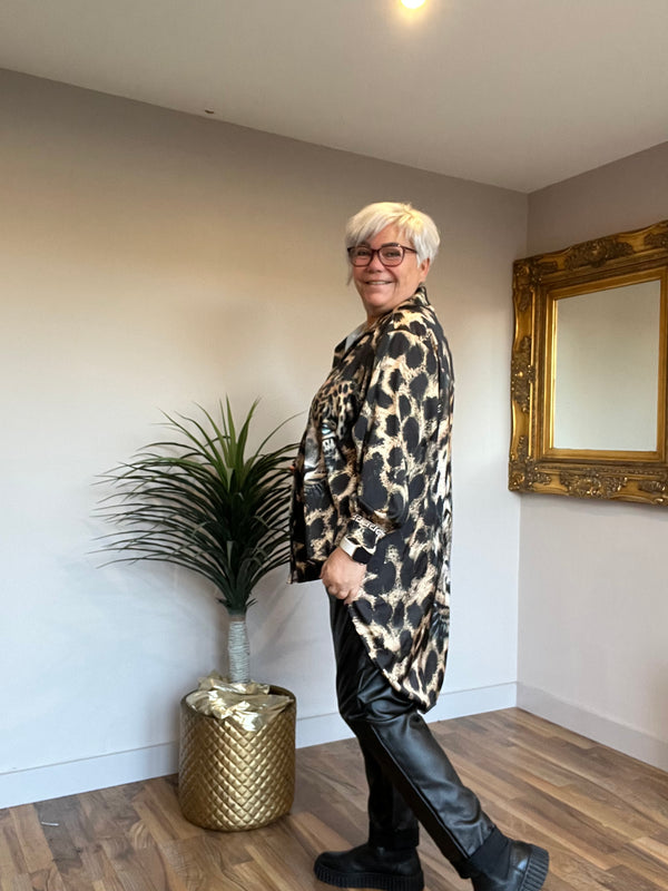 Silky Cheetah Shirt