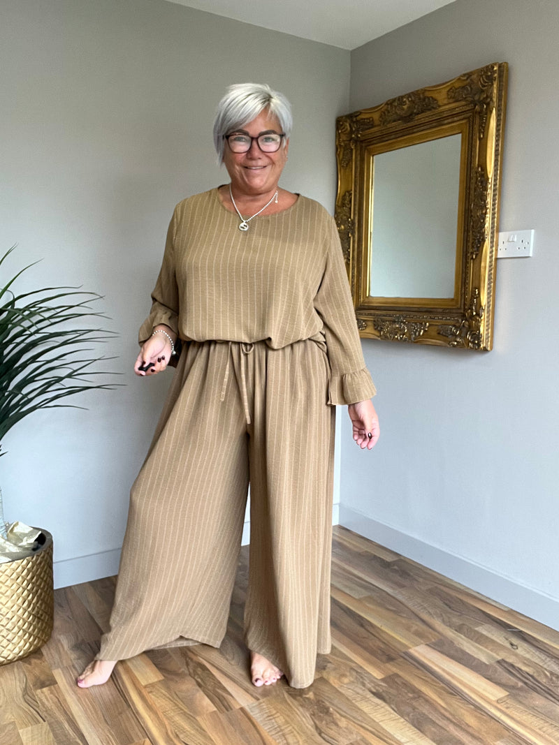 Freda Fill Pinstripe Co-ord
