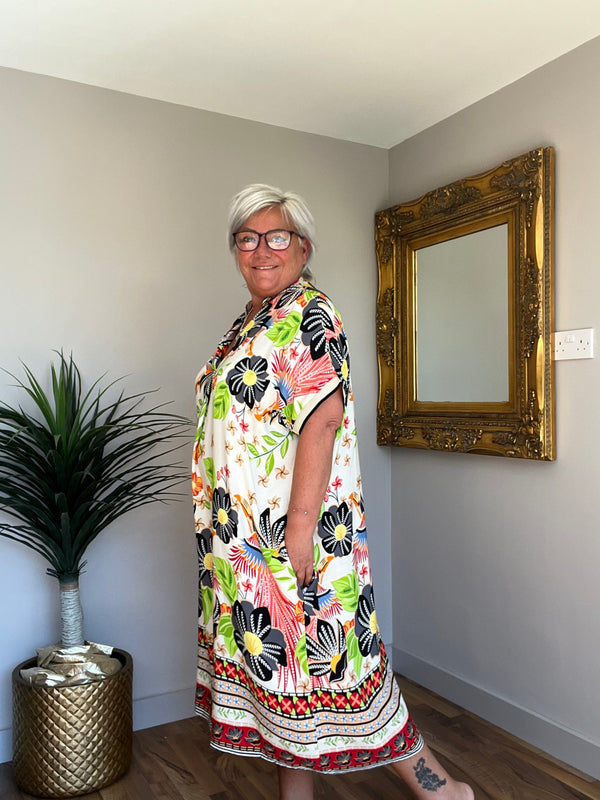 Lightweight Floral Summer Dress
