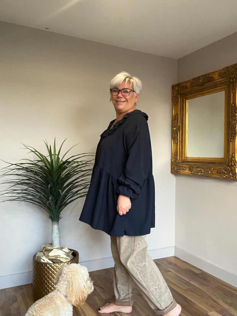 Frill Smock Blouse