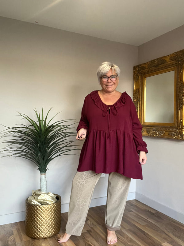 Frill Smock Blouse