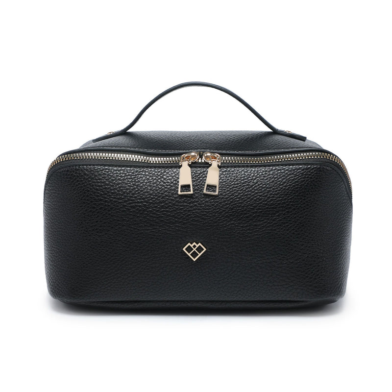 Feel Soft Faux Leather Cosmetic Bag