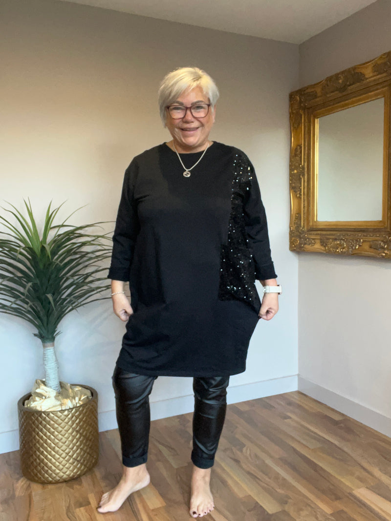 Sequin Detail Tunic/Dress