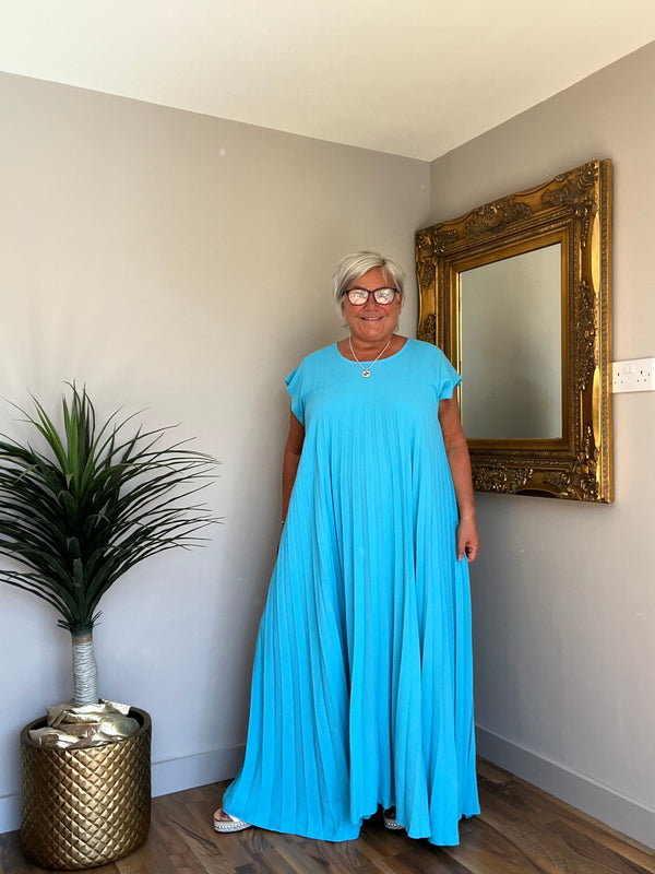 Polly Pleated Dress