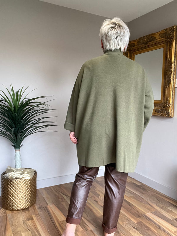 Posh Knit Toggle Jacket