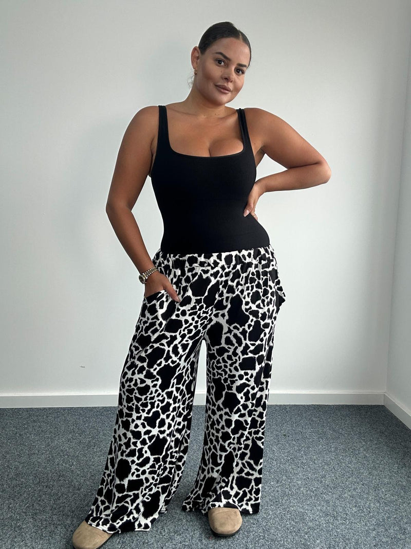 Slinky Stretchy Palazzo Pants