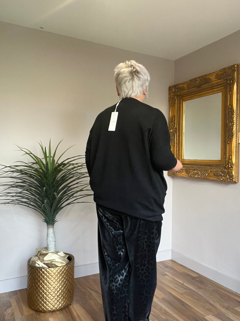 Stunning Embroidered Knit Jumper