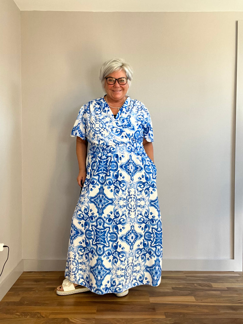 Eleanor V-neck Wrap Dress