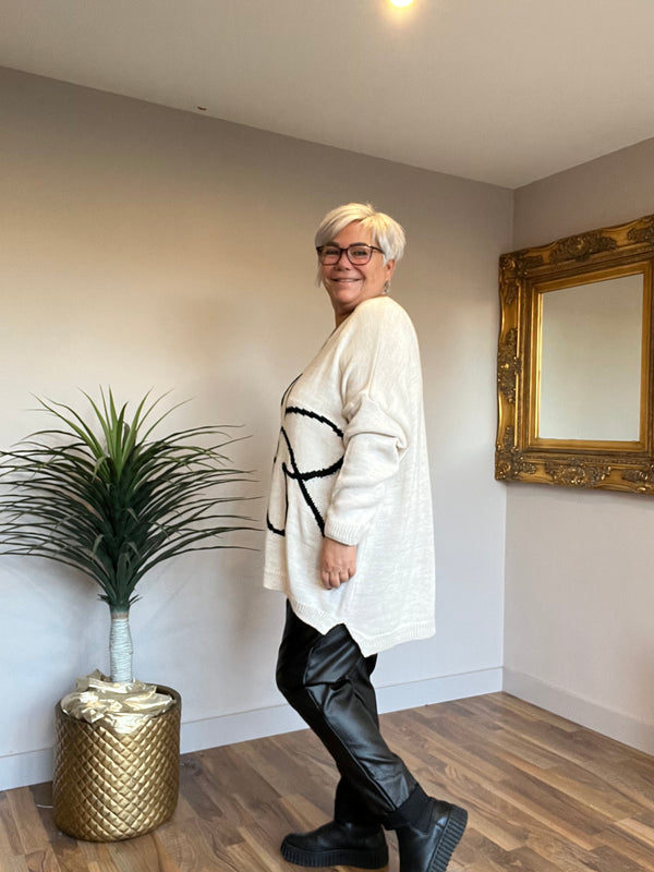 Flora Flower Lightweight Knit Jumper