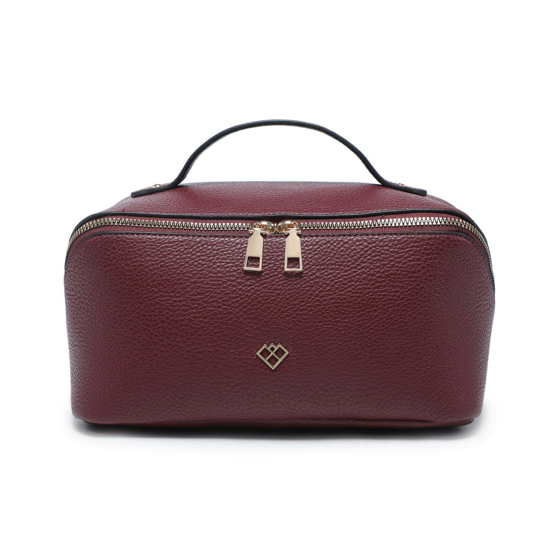 Feel Soft Faux Leather Cosmetic Bag