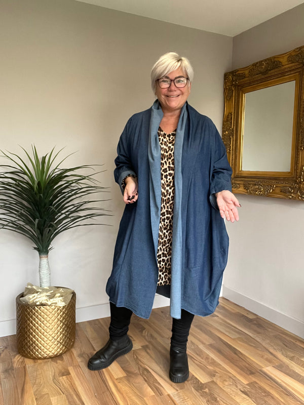 Lightweight Denim Duster