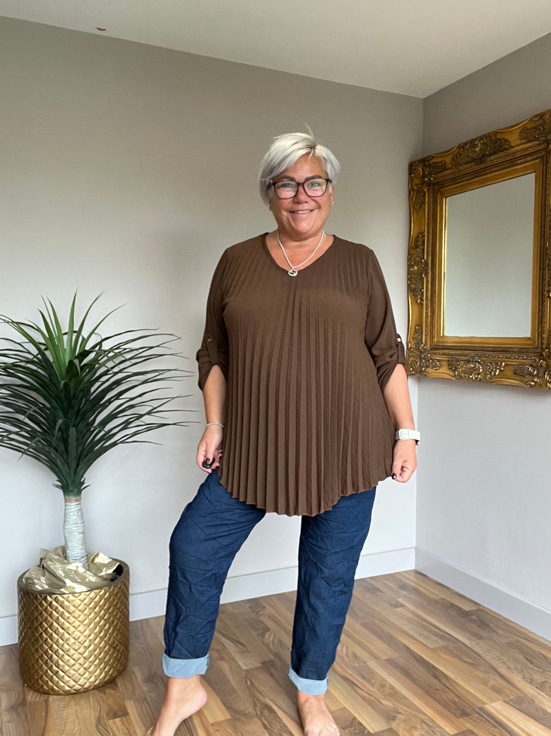 Pleated Swing Top