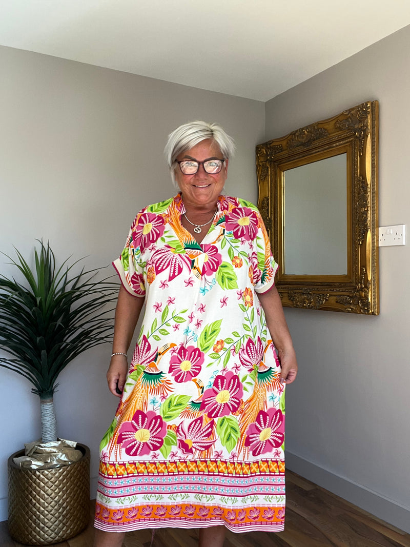 Lightweight Floral Summer Dress