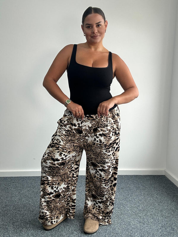 Slinky Stretchy Palazzo Pants