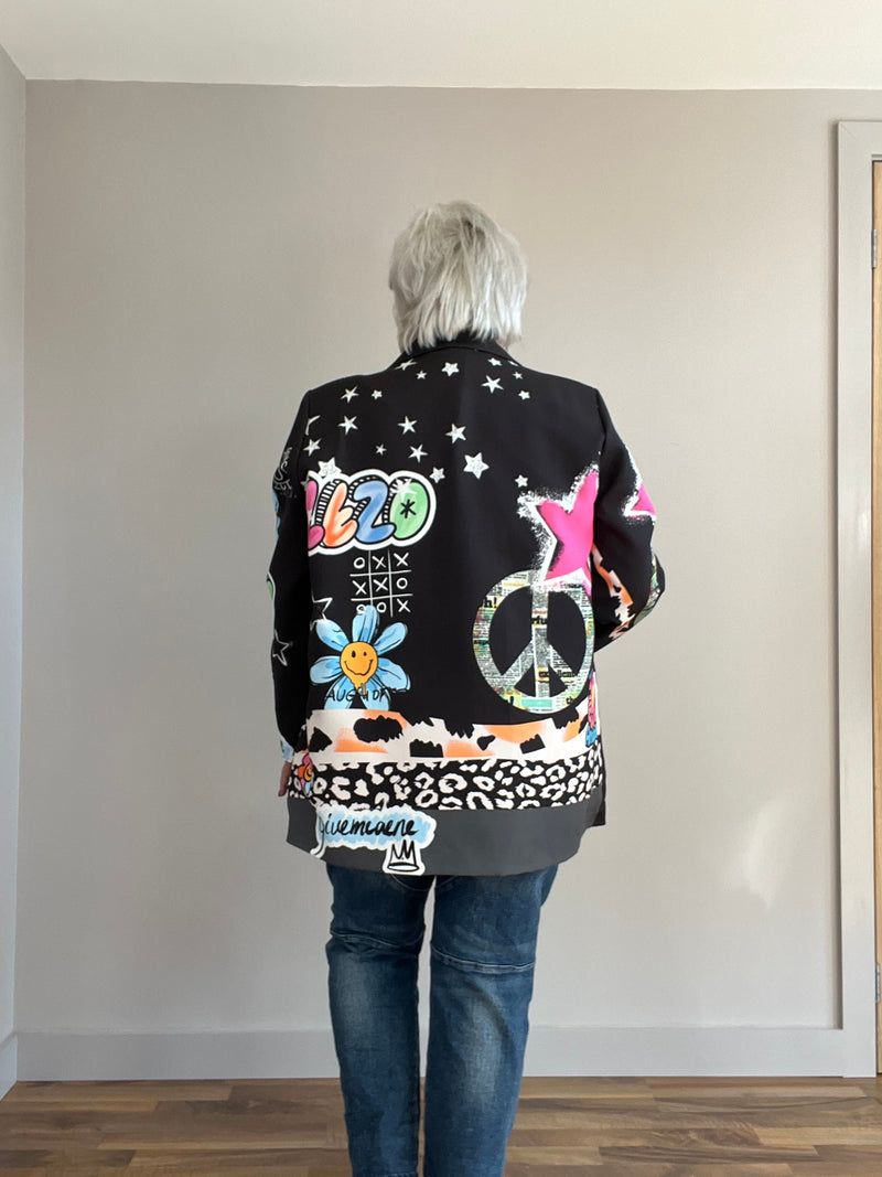 Black Retro Blazer