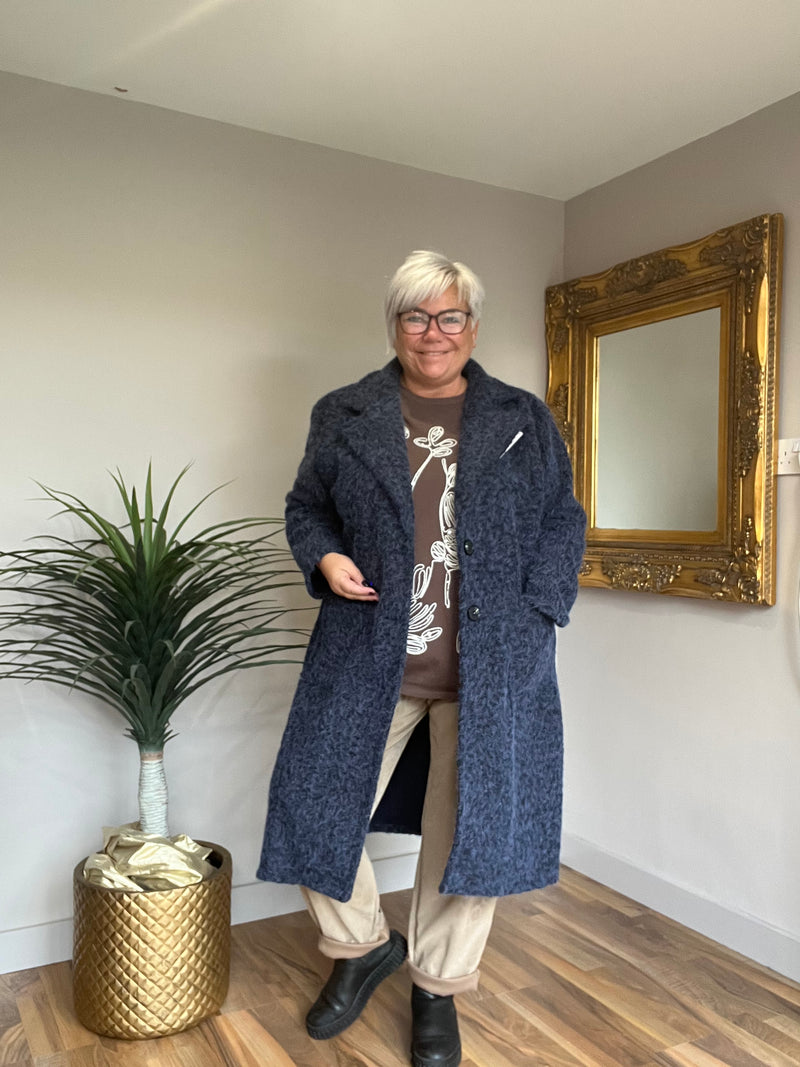 Winnie Wool Look Coat