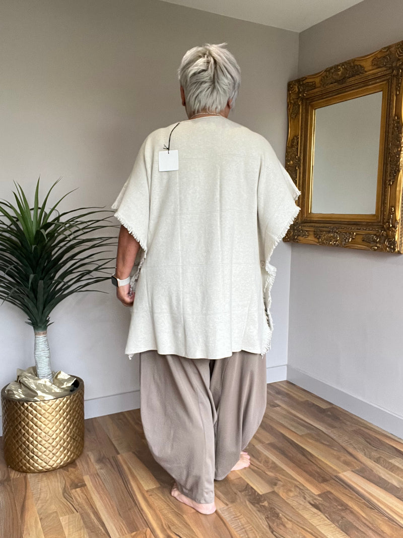 Polly Poncho Knit Top