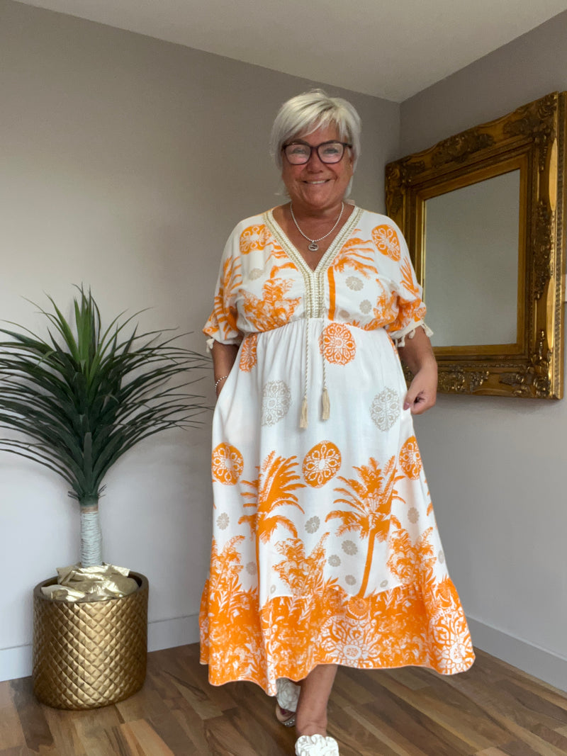 Summer Tassel Dress