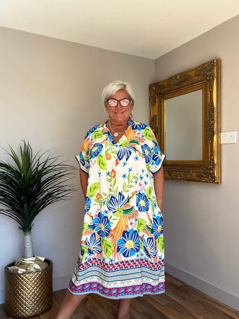 Lightweight Floral Summer Dress