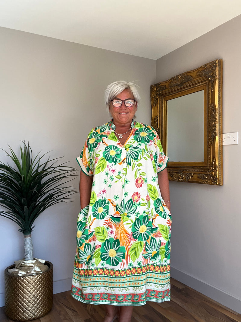 Lightweight Floral Summer Dress