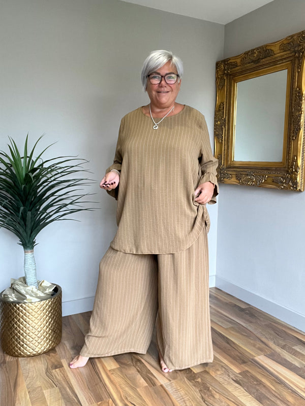 Freda Fill Pinstripe Co-ord