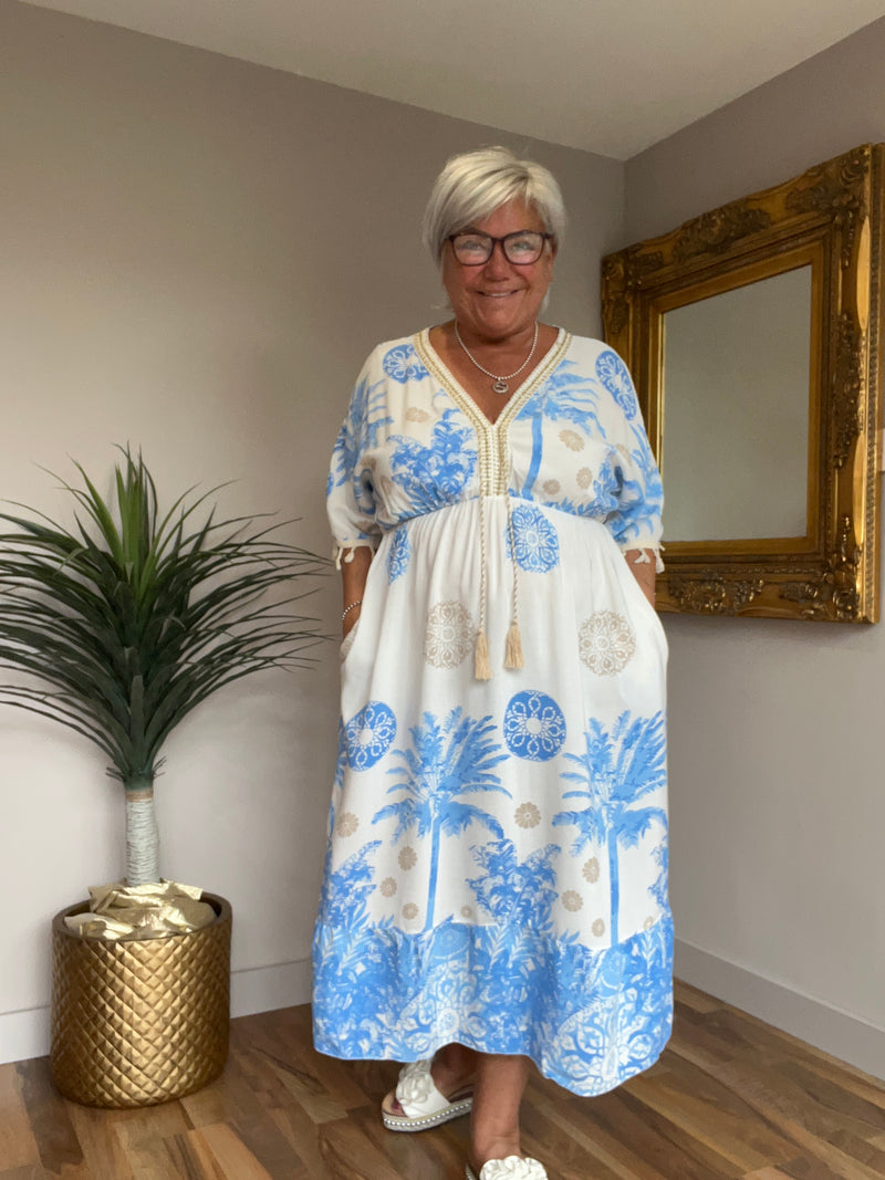 Summer Tassel Dress