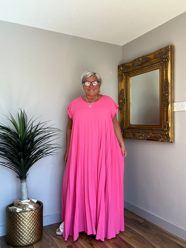 Polly Pleated Dress