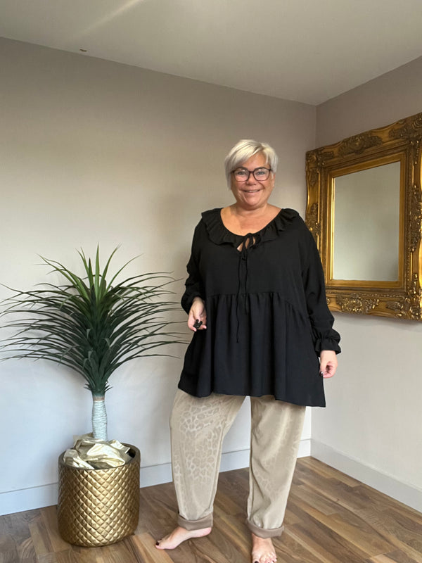 Frill Smock Blouse
