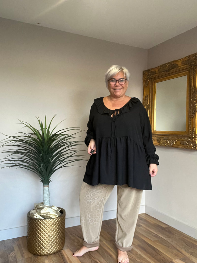 Frill Smock Blouse