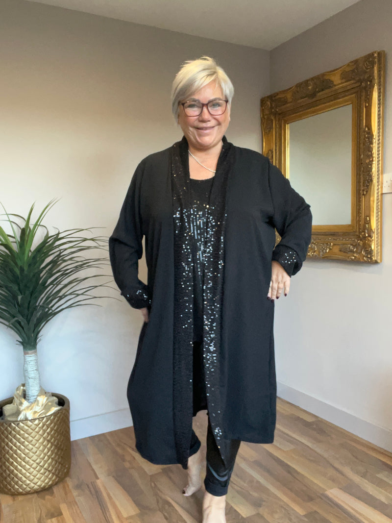 Sequin Lightweight Edge to Edge