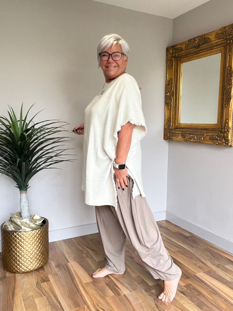 Polly Poncho Knit Top