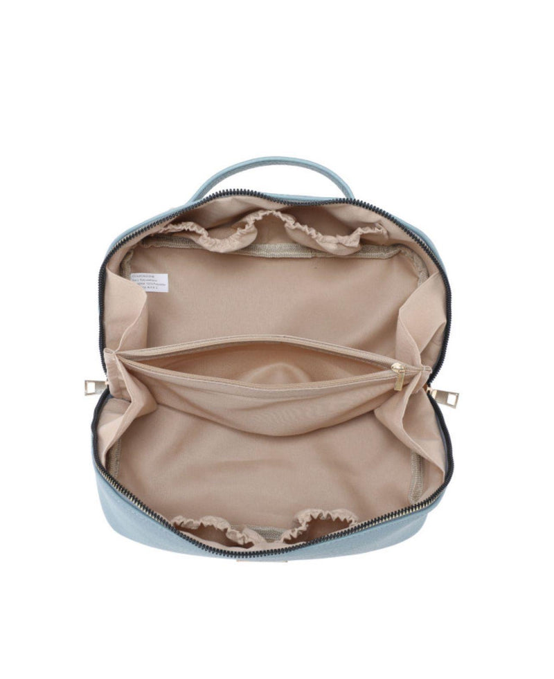 Feel Soft Faux Leather Cosmetic Bag