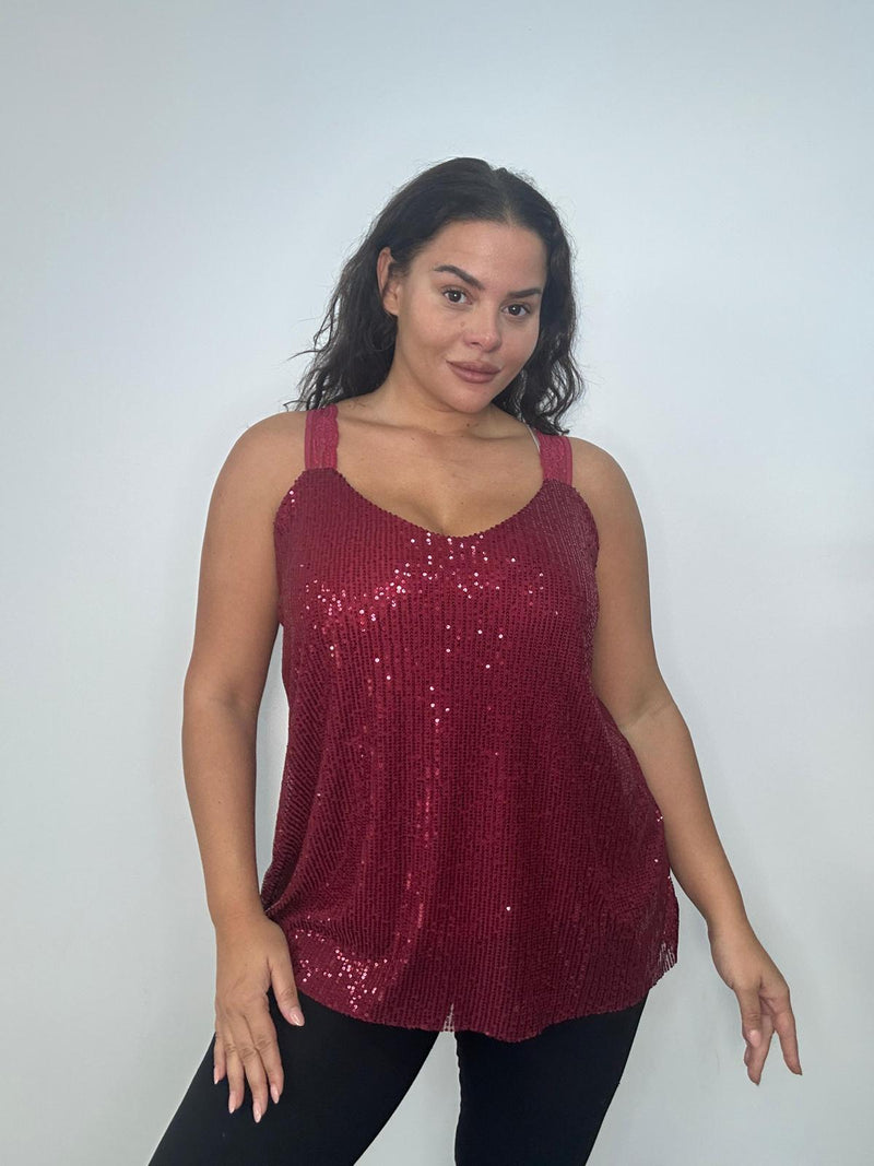 Sequin Cami