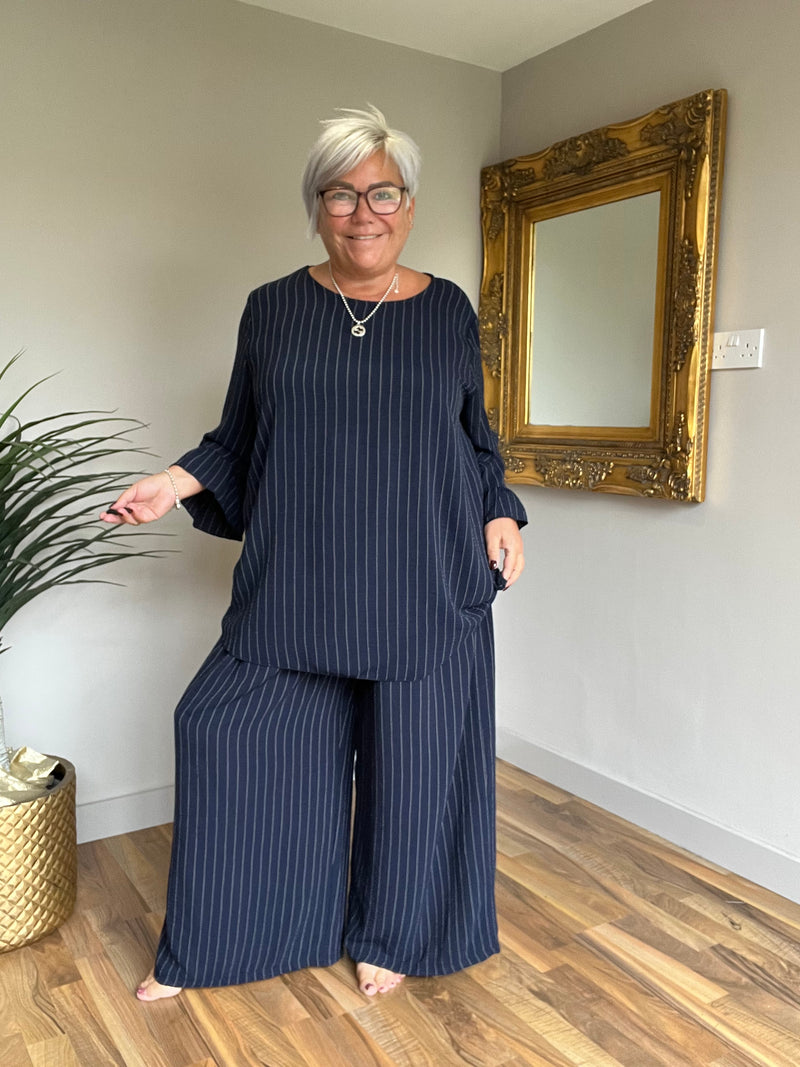 Freda Fill Pinstripe Co-ord