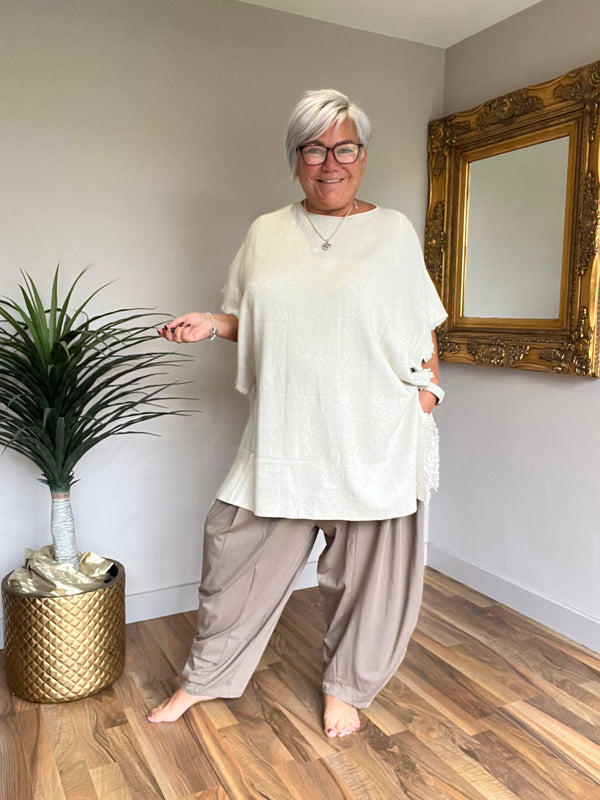 Polly Poncho Knit Top