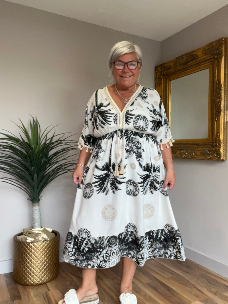 Summer Tassel Dress