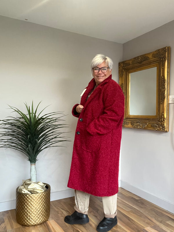 Winnie Wool Look Coat