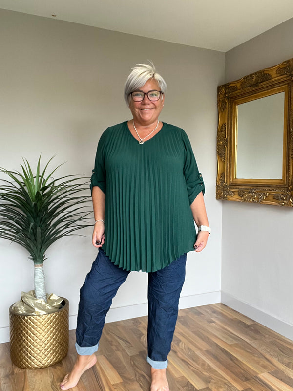 Pleated Swing Top