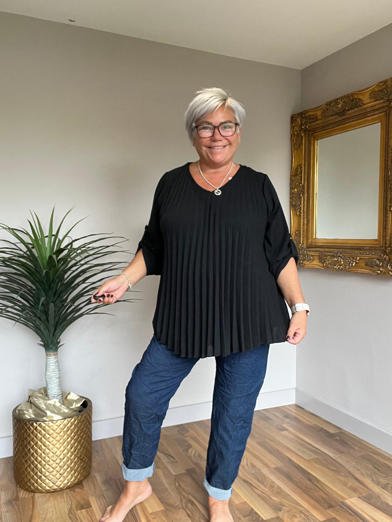 Pleated Swing Top
