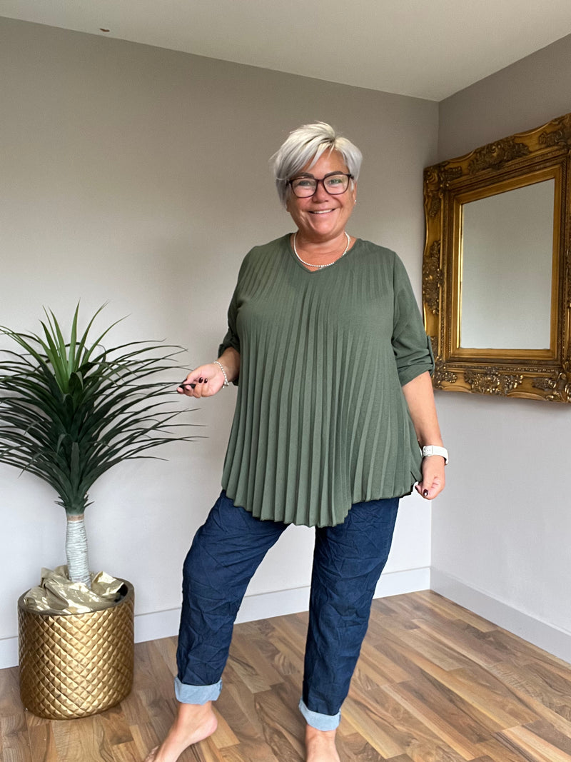 Pleated Swing Top