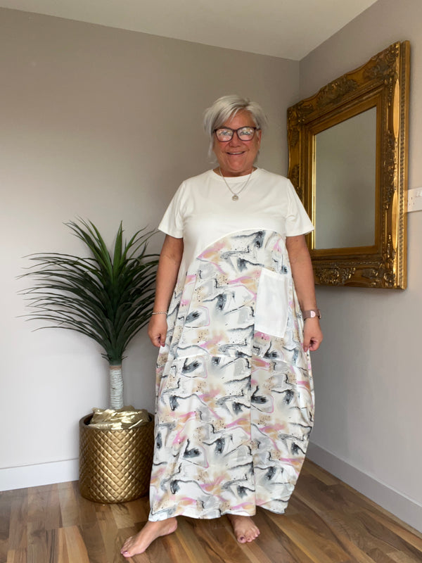 Stunning Long Cocoon Dress