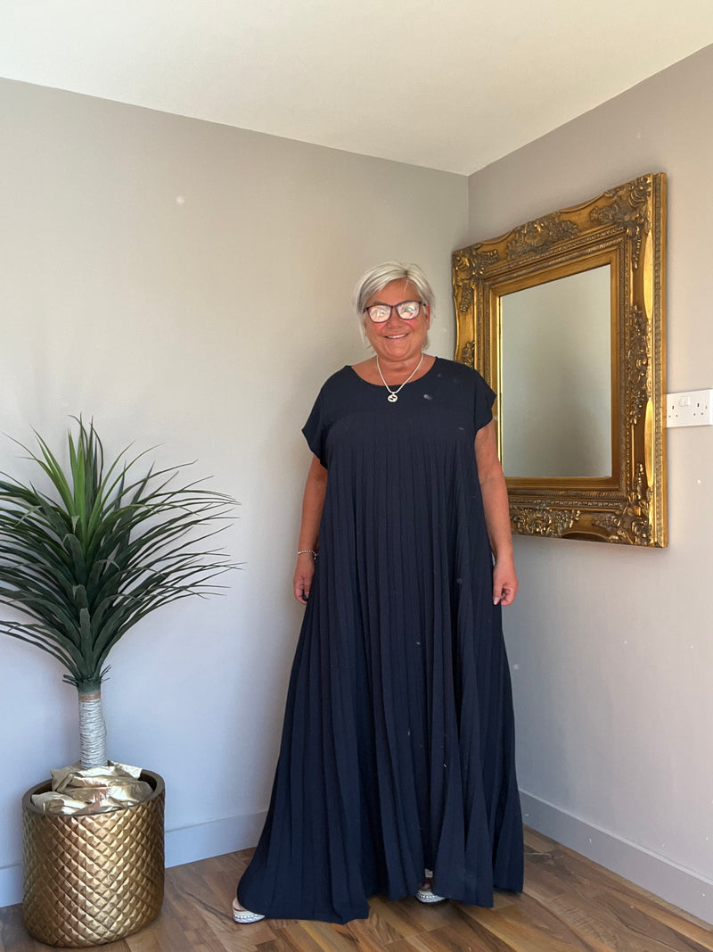 Polly Pleated Dress