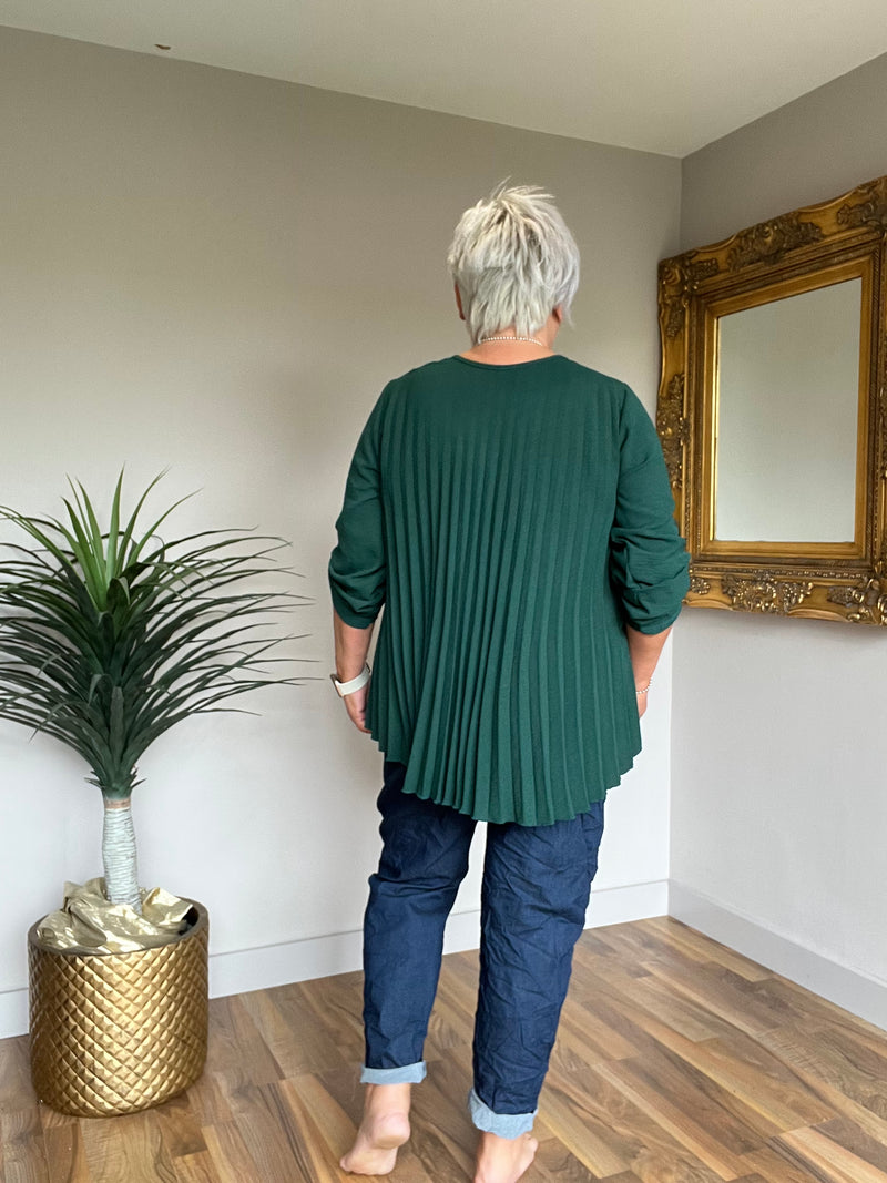 Pleated Swing Top