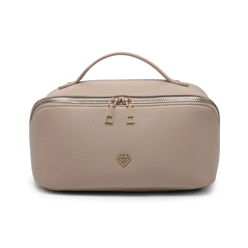 Feel Soft Faux Leather Cosmetic Bag