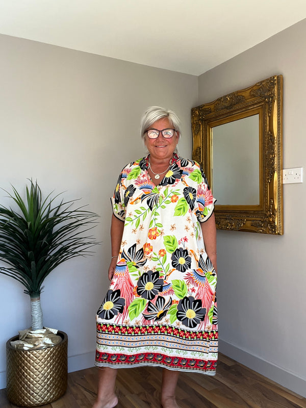 Lightweight Floral Summer Dress