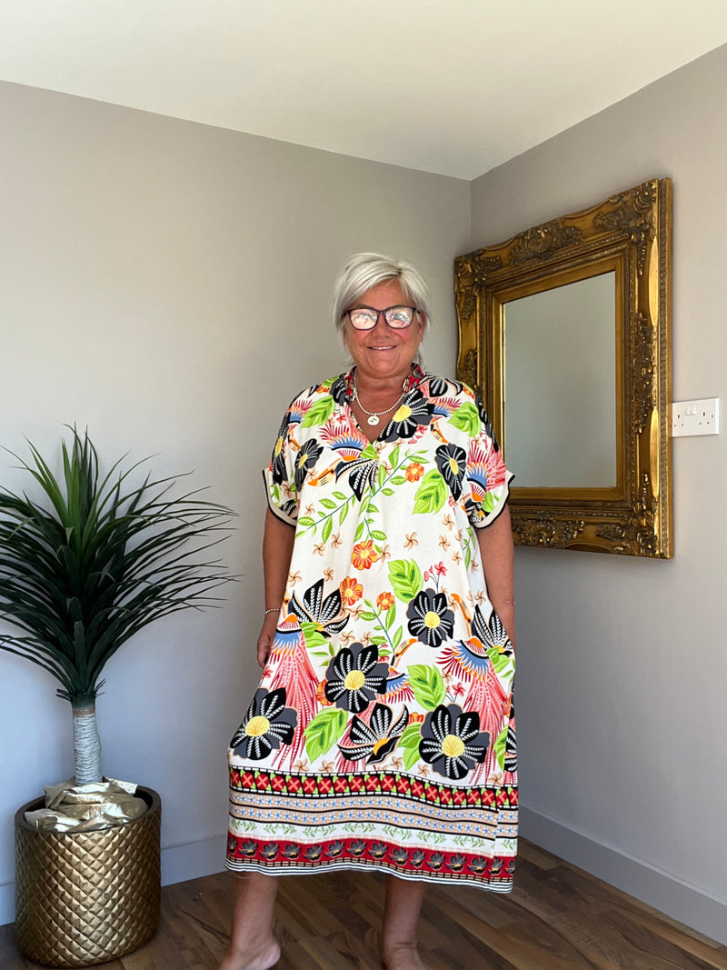 Lightweight Floral Summer Dress