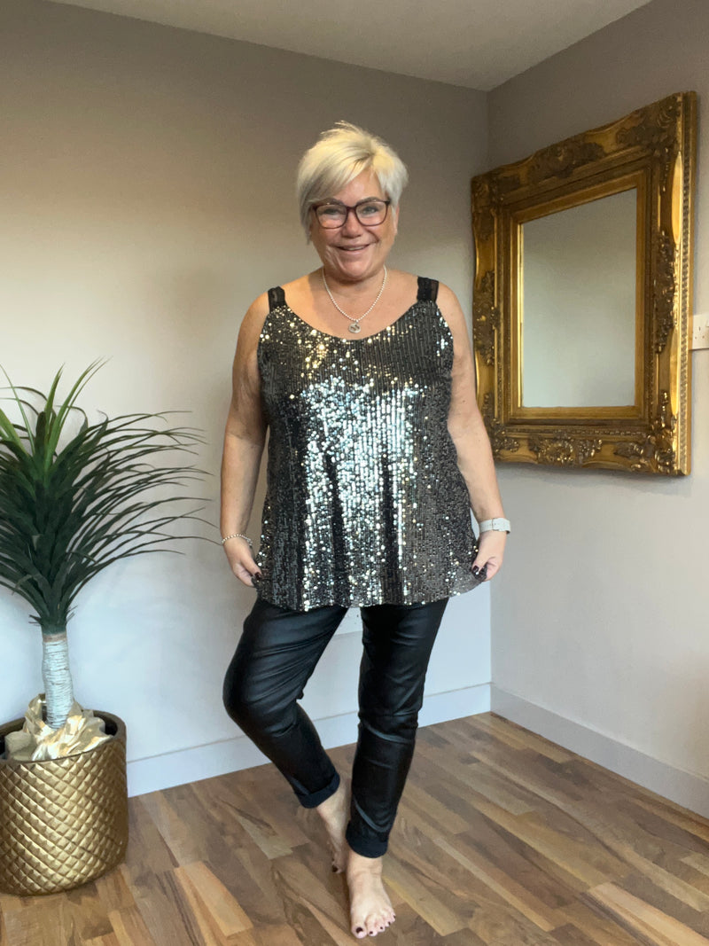 Sequin Cami