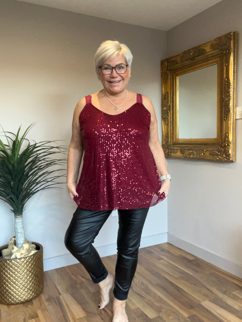 Sequin Cami