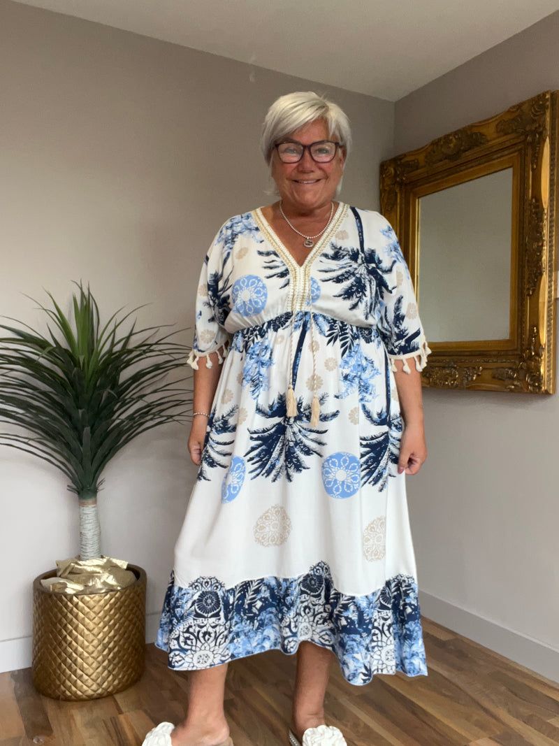 Summer Tassel Dress